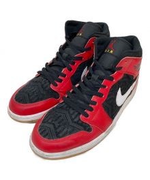 NIKE（ナイキ）の古着「Air Jordan 1 Mid "Christmas" エアジョーダン1 ミッド クリスマス」｜レッド