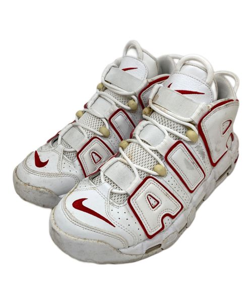 NIKE（ナイキ）NIKE (ナイキ) AIR MORE UPTEMPO 96　エアモア アップテンポ96 ホワイト サイズ:26㎝の古着・服飾アイテム