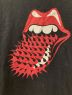 中古・古着 Thee Hysteric XXX (ジィ ヒステリックトリプルエックス) VOODOO SPIKED TONGUE Tシャツ　ブードゥースパイクドタン ブラック サイズ:XL：10000円