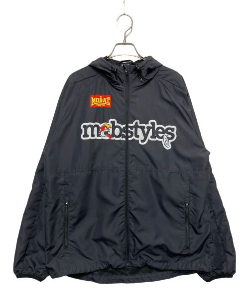 MOBSTYLES（モブスタイル）MOBSTYLES (モブスタイル) ジップジャケット ブラック サイズ:Lの古着・服飾アイテム