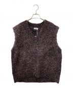 Gypsohilaジプソフィア）の古着「Glitter Knit Vest」｜ブラック