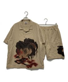 Gakkin（ガッキン）の古着「首椿 S/S SHIRT＆SHORTS」｜ベージュ