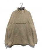 KAPTAIN SUNSHINEキャプテンサンシャイン）の古着「Cashmere Fleece Highneck Pullover」｜アイボリー