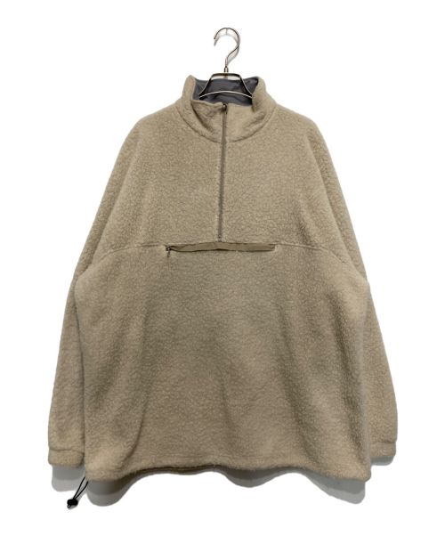 KAPTAIN SUNSHINE（キャプテンサンシャイン）KAPTAIN SUNSHINE (キャプテンサンシャイン) Cashmere Fleece Highneck Pullover アイボリー サイズ:SIZE40の古着・服飾アイテム