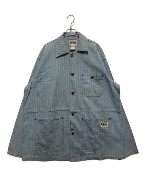 BIG SMITH（ビッグスミス）BIG SMITH (ビッグスミス) ヘリンボーンカバーオール インディゴ サイズ:XLの古着・服飾アイテム