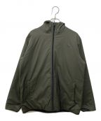 THE NORTH FACEザ ノース フェイス）の古着「Reversible Tech Air Hoodie」｜グレー×グリーン