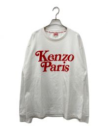 KENZO（ケンゾー）の古着「Verdy ロングスリーブ Tシャツ」｜ホワイト×レッド