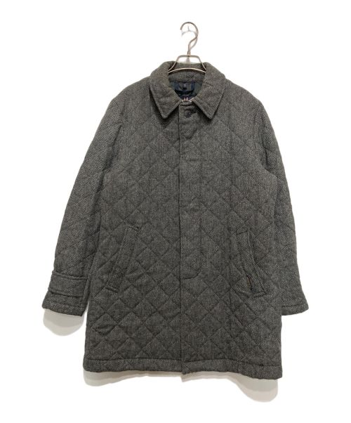 LAVENHAM（ラベンハム）LAVENHAM (ラベンハム) ヘリンボーンステンカラーコート グレー サイズ:Ⅿの古着・服飾アイテム