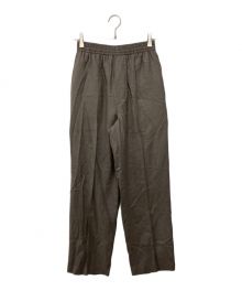 AURALEE（オーラリー）の古着「SUPER LIGHT WOOL EASY SLACKS」｜ブラウン