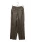 AURALEE (オーラリー) SUPER LIGHT WOOL EASY SLACKS ブラウン サイズ:SIZE1：16000円