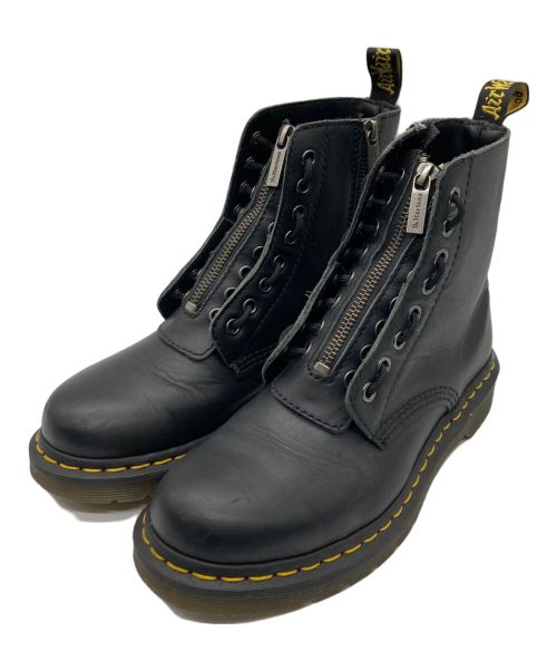 Dr.Martens（ドクターマーチン）Dr.Martens (ドクターマーチン) センタージップ8ホールブーツ ブラック サイズ:24㎝の古着・服飾アイテム