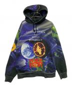 SUPREME×UNDERCOVER×PUBLIC ENEMYシュプリーム×アンダーカバー×パブリック エネミー）の古着「Universe Hooded Sweatshirt　ユニバースフーデッドスウェットシャツ」｜マルチカラー