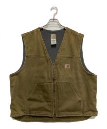 CarHartt（カーハート）の古着「ダックベスト」｜カーキ