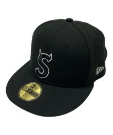 SUPREME×New Era（シュプリーム×ニューエラ）の古着「22FW Sロゴキャップ」｜ブラック