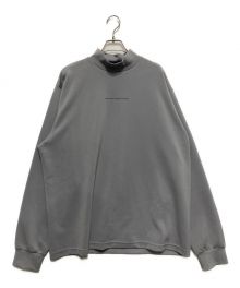 stein（シュタイン）の古着「OVERSIZED HIGH NECK LS　オーバーサイズドハイネックロングスリーブ」｜グレー