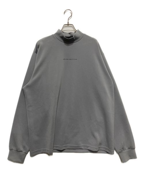 stein（シュタイン）stein (シュタイン) OVERSIZED HIGH NECK LS　オーバーサイズドハイネックロングスリーブ グレー サイズ:Mの古着・服飾アイテム