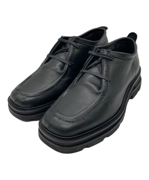 VEIN（ヴェイン）VEIN (ヴェイン) COW LEATHER TYROLEAN SHOES　カウレザー チロリアンシューズ ブラック サイズ:25.5㎝の古着・服飾アイテム