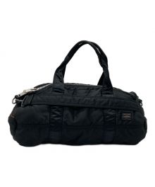 PORTER（ポーター）の古着「2WAY DUFFLE BAG」｜ブラック