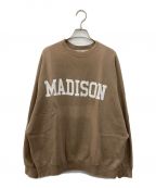 REMI RELIEFレミレリーフ）の古着「MADISON スウェット」｜ブラウン