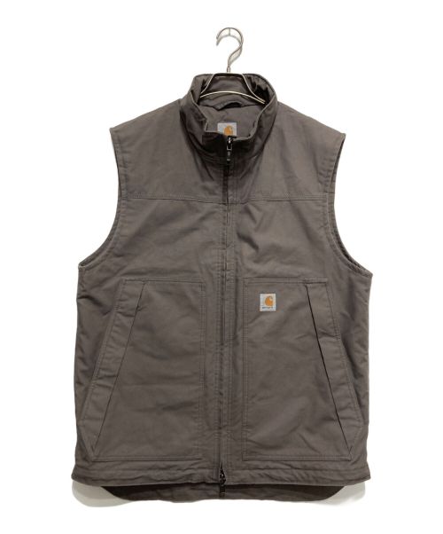 CarHartt（カーハート）CarHartt (カーハート) ワークベスト グレー サイズ:Lの古着・服飾アイテム