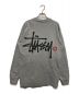 stussy (ステューシー) ロングスリーブカットソー グレー サイズ:L：10000円