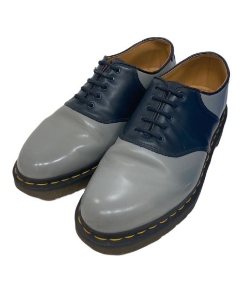 Dr.Martens（ドクターマーチン）Dr.Martens (ドクターマーチン) バイカラーシューズ グレー×ネイビー サイズ:28㎝の古着・服飾アイテム