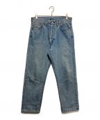 A.PRESSEアプレッセ）の古着「Washed Denim Pants A.PRESSE」｜インディゴ