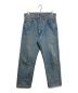 A.PRESSE（アプレッセ）の古着「Washed Denim Pants A.PRESSE」｜インディゴ