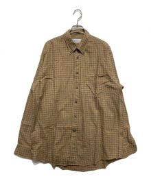 Burberry's（バーバリーズ）の古着「ノヴァチェックシャツ」｜ベージュ