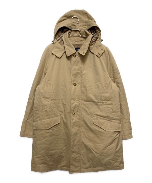 BURBERRY LONDON（バーバリーロンドン）BURBERRY LONDON (バーバリーロンドン) ライナー付フーデットコート ベージュ サイズ:SIZE 3Lの古着・服飾アイテム