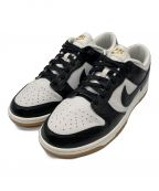 NIKEナイキ）の古着「W Dunk Low Black Croc　Wダンクロー ブラック クロコダイル」｜ホワイト×ブラック