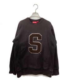 SUPREME（シュプリーム）の古着「Sロゴスウェット」｜ブラウン