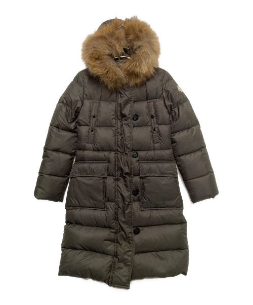 MONCLER（モンクレール）MONCLER (モンクレール) ダウンコート ブラウン サイズ:SIZE00の古着・服飾アイテム