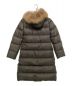 MONCLER (モンクレール) ダウンコート ブラウン サイズ:SIZE00：30000円