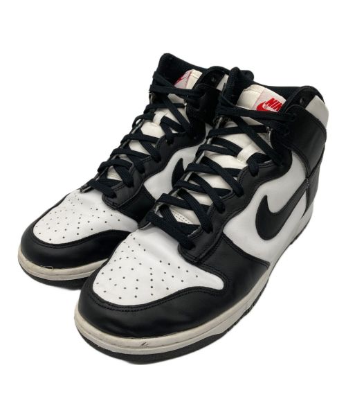 NIKE（ナイキ）NIKE (ナイキ) Women's Dunk High　ウーメンズダンクハイ ホワイト×ブラック サイズ:29㎝の古着・服飾アイテム