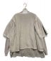 WELLDER (ウェルダー) Layered Sleeves Crewneck　レイヤードスリーブクルーネック グレー サイズ:SIZE3：6000円