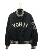 Y-3ワイスリー）の古着「Yohji Letter Bomber Jacket　ヨウジ レター ボンバージャケット」｜ブラック