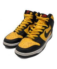 NIKE（ナイキ）の古着「Dunk High "University Gold and Black" ダンクハイ ユニバーシティ ゴールドアンドブラック」｜ブラック×イエロー