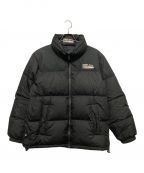 FIRST DOWNファーストダウン）の古着「BUBBLE DOWN JACKET MICROFT　バブルダウンジャケット マイクロフト」｜ブラック