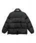 FIRST DOWN (ファーストダウン) BUBBLE DOWN JACKET MICROFT　バブルダウンジャケット マイクロフト ブラック サイズ:M：10000円