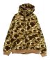 A BATHING APE（アベイシングエイプ）の古着「1stカモ フルジップパーカー」｜ブラウン