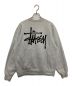 stussy (ステューシー) 両面ロゴプリントスウェット グレー サイズ:Ⅿ：8000円