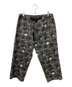 LOCO MOSQUITO×Gakkinロコモスキート×ガッキン）の古着「LOTUS TROUSERS 黒蓮葉パンツ」｜ブラック