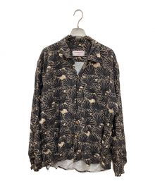 LOCO MOSQUITO×Gakkin（ロコモスキート×ガッキン）の古着「LOTUS L/S SHIRT」｜ブラック