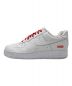 NIKE (ナイキ) SUPREME (シュプリーム) AIR FORCE1 LOW　エアフォース1ロー ホワイト サイズ:27㎝：13000円