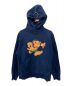 A BATHING APE（アベイシングエイプ）の古着「プリントフーディ」｜ネイビー