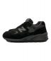 NEW BALANCE (ニューバランス) ローカットスニーカー ブラック サイズ:27㎝：16000円