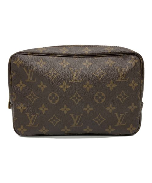 LOUIS VUITTON（ルイ ヴィトン）LOUIS VUITTON (ルイ ヴィトン) コスメポーチ ブラウンの古着・服飾アイテム