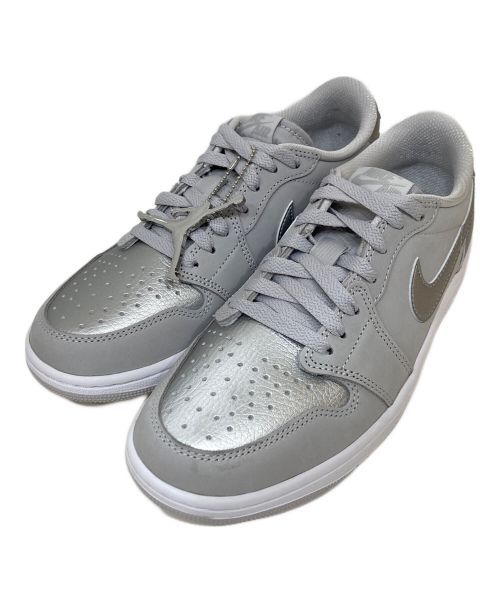 NIKE（ナイキ）NIKE (ナイキ) Air Jordan 1 Retro Low OG Silver　エアジョーダン1レトロ　ロー　OGシルバー シルバー サイズ:27㎝の古着・服飾アイテム