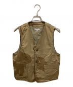 Engineered Garmentsエンジニアド ガーメンツ）の古着「Cover Vest Cotton Poplin」｜ブラウン